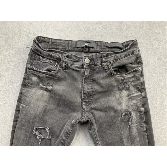 Jordan Craig Sean Denim Jeans 32x32 Black Legacy Edition Destroyed Distressed - Picture 9 of 16